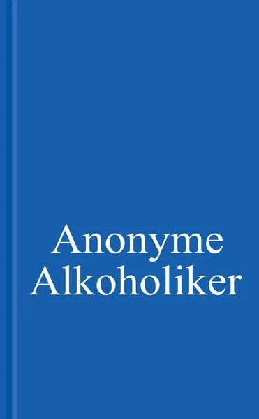 Anonyme Alkoholiker Buchcover