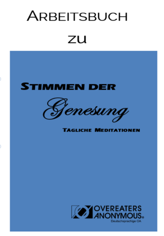 Arbeitsbuch - Stimmen der Genesung [Download] Cover