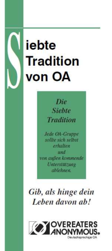 Die Siebte Tradition von OA Cover