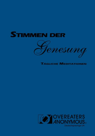 Stimmen der Genesung – Tägliche Meditationen (24-Stunden-Buch) Cover